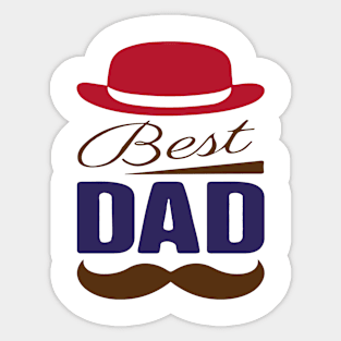 Best Dad Ever Sticker